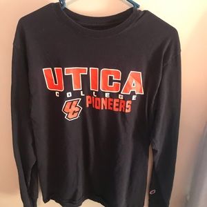 Long sleeve college shirt